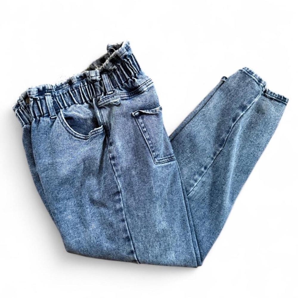 Wild Fable Light Blue High Rise distressed Jeans - Picture 13 of 15